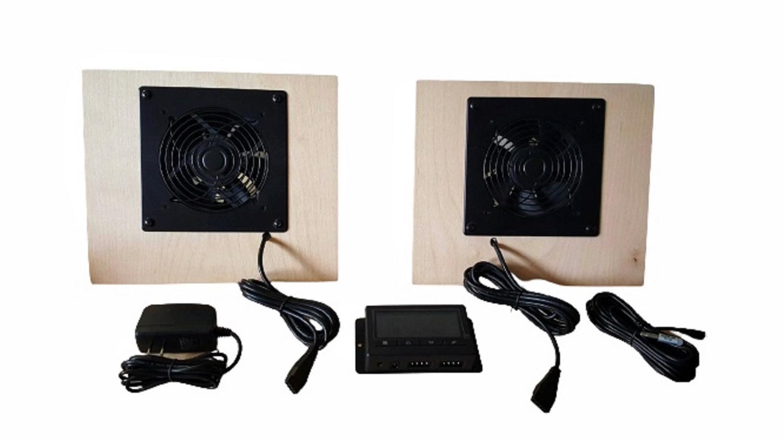 Solar Air Heater Fan with Controller 